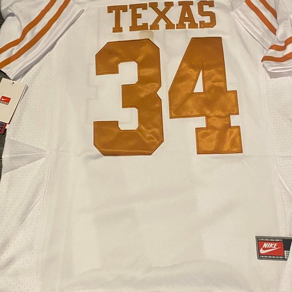 Nike TEXAS LONGHORNS RICKY WILLIAMS Men's JERSEY Sz M,L,XL,2XL New w tags SEWN - Picture 6 of 7